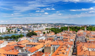 Zadar city Tower. Dalmaçya. Hırvatistan.