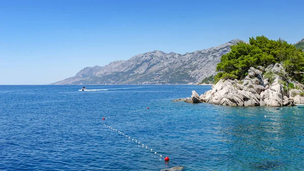 Brela, Makarska Coast, Hırvatistan.