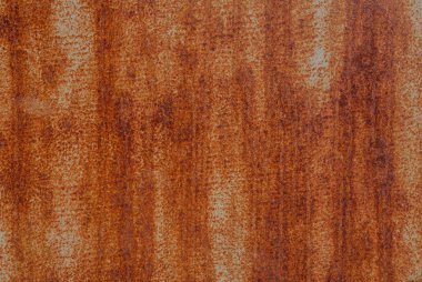 eski boya, metal yüzey, turuncu doku, arka plan kalıntıları ile paslı demir yüzey