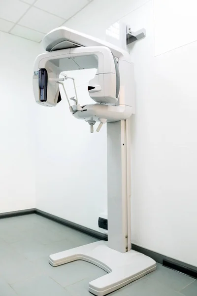 Aparato de dientes de rayos X ambulancia dental equipo de la clínica herramienta foto blanca imagen circular —  Fotos de Stock