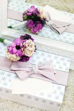 Pembe gül dantel tebrik kartı davetiye beyaz kutu düğün gelin evlilik hediye