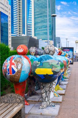 Astana büyük bozkır başkentidir. Expo.