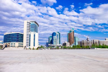 Astana is the capital of the great steppe. clipart