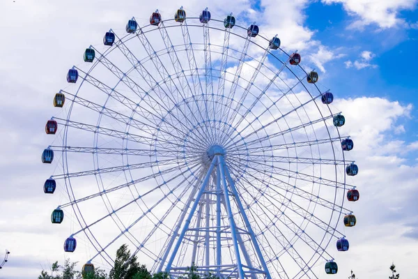 Astana Capital Great Steppe Ferris Wheel — Stock Photo, Image