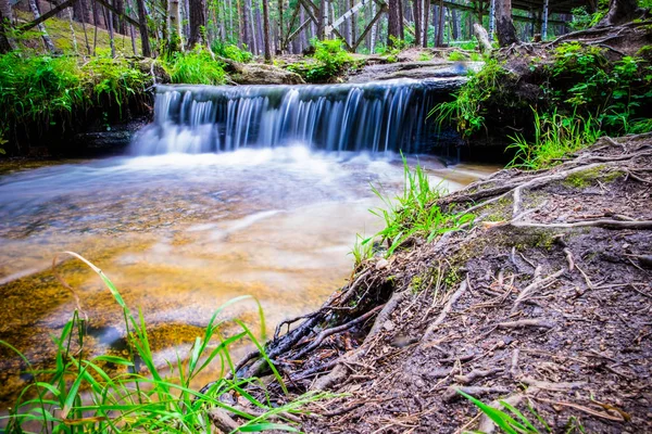 Kazajstán Parque Nacional Burabay Cascada —  Fotos de Stock