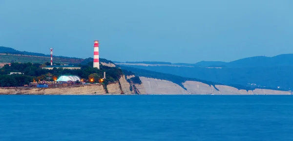 light the beacon at the entrance to the Gelendzhik Bay.