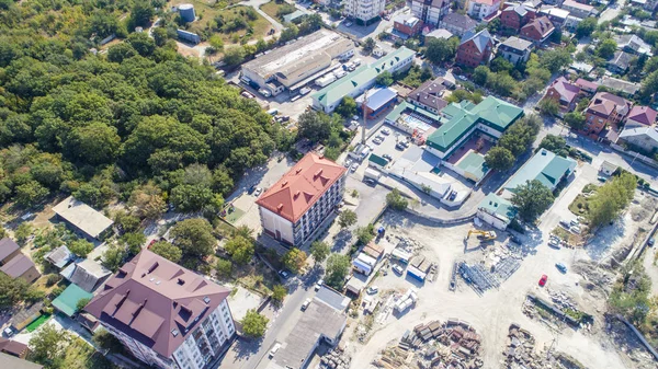 Novo Edifício Residencial Vários Andares Margem Bela Baía Gelendzhik Costa — Fotografia de Stock