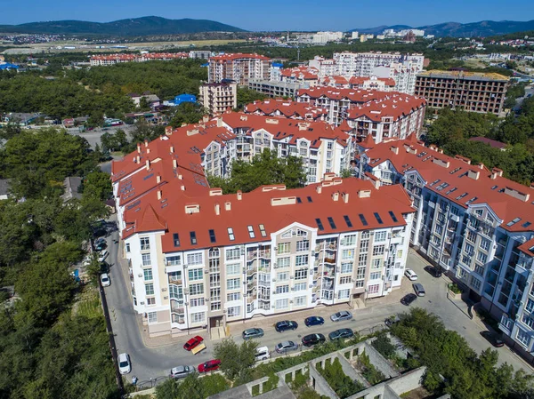 Resort Gelendzhik Mer Noire Maison Plusieurs Étages Sur Rivage Baie — Photo