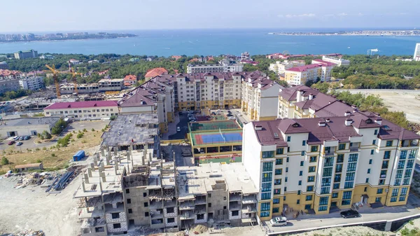 Residential Complex Shore Gelendzhik Bay Several Multi Storey Residential Buildings — Stock Photo, Image