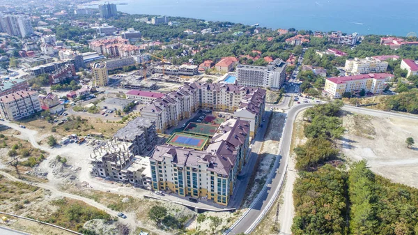 Residential Complex Shore Gelendzhik Bay Several Multi Storey Residential Buildings — Stock Photo, Image
