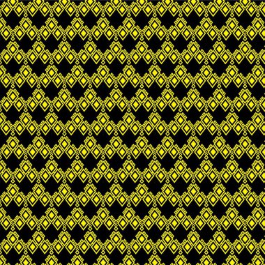 Geometrik etnik kalıp geleneksel arka plan, halı, duvar kağıdı, giysi, ambalaj, Batik, kumaş, sarong, Vektör illüstrasyon nakış tarzı.