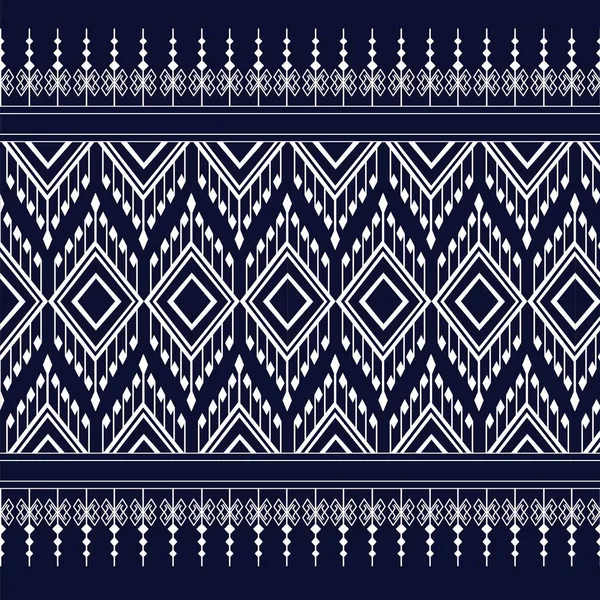 Geometrische Ethnische Muster Traditionelles Design Für Hintergrund Teppich Tapete Kleidung — Stockvektor
