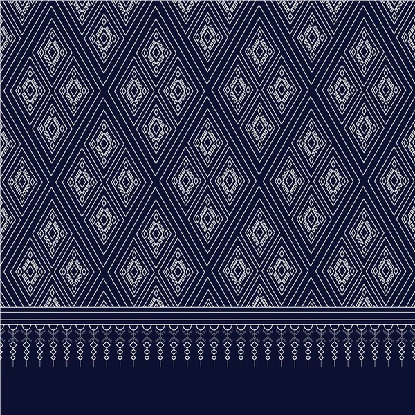 Geometrische Ethnische Muster Traditionelles Design Für Hintergrund Teppich Tapete Kleidung — Stockvektor