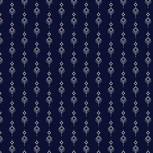 Geometrik etnik kalıp geleneksel arka plan, halı, duvar kağıdı, giysi, ambalaj, Batik, kumaş, sarong, Vektör illüstrasyon nakış tarzı.