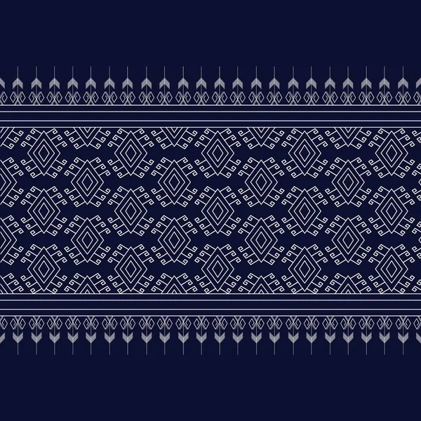 Geometrische Ethnische Muster Traditionelles Design Für Hintergrund Teppich Tapete Kleidung — Stockvektor