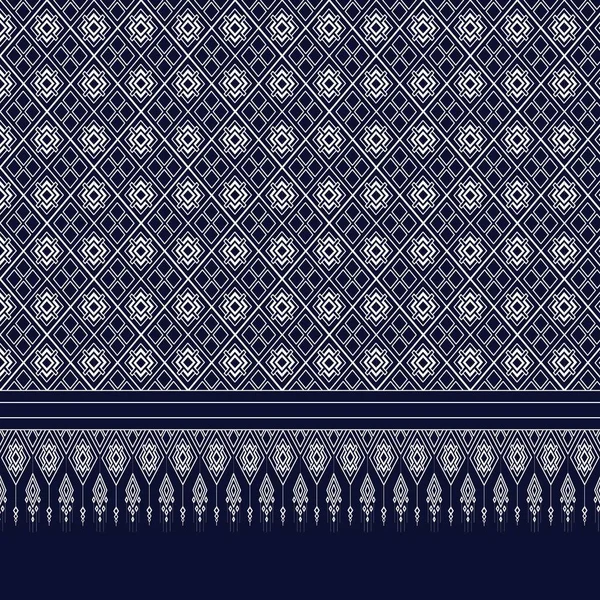 Geometrische Ethnische Muster Traditionelles Design Für Hintergrund Teppich Tapete Kleidung — Stockvektor