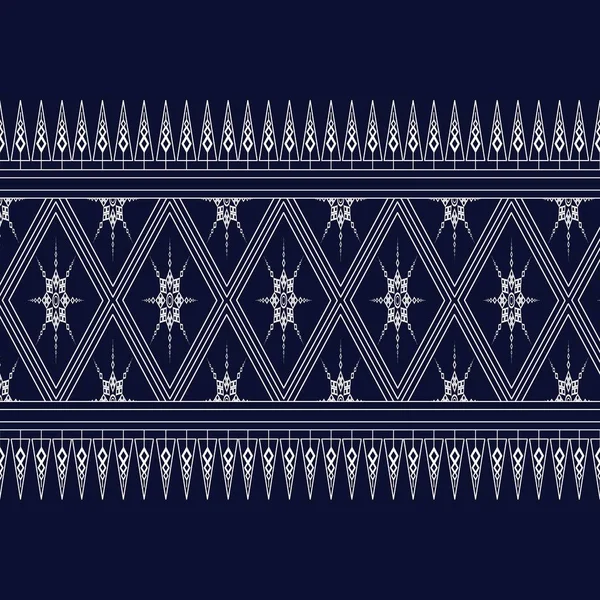 Geometrische Ethnische Muster Traditionelles Design Für Hintergrund Teppich Tapete Kleidung — Stockvektor