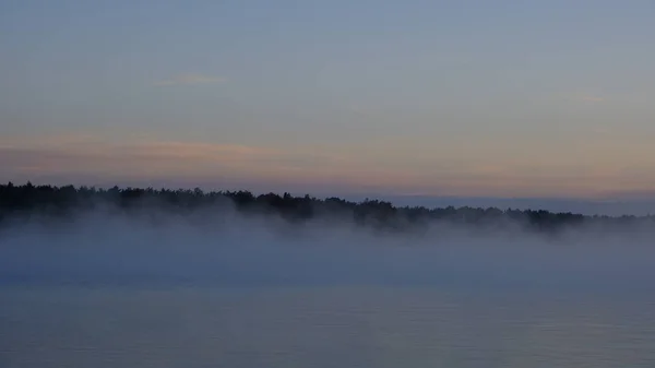 Onda Fluviale Volatile All Alba — Foto Stock