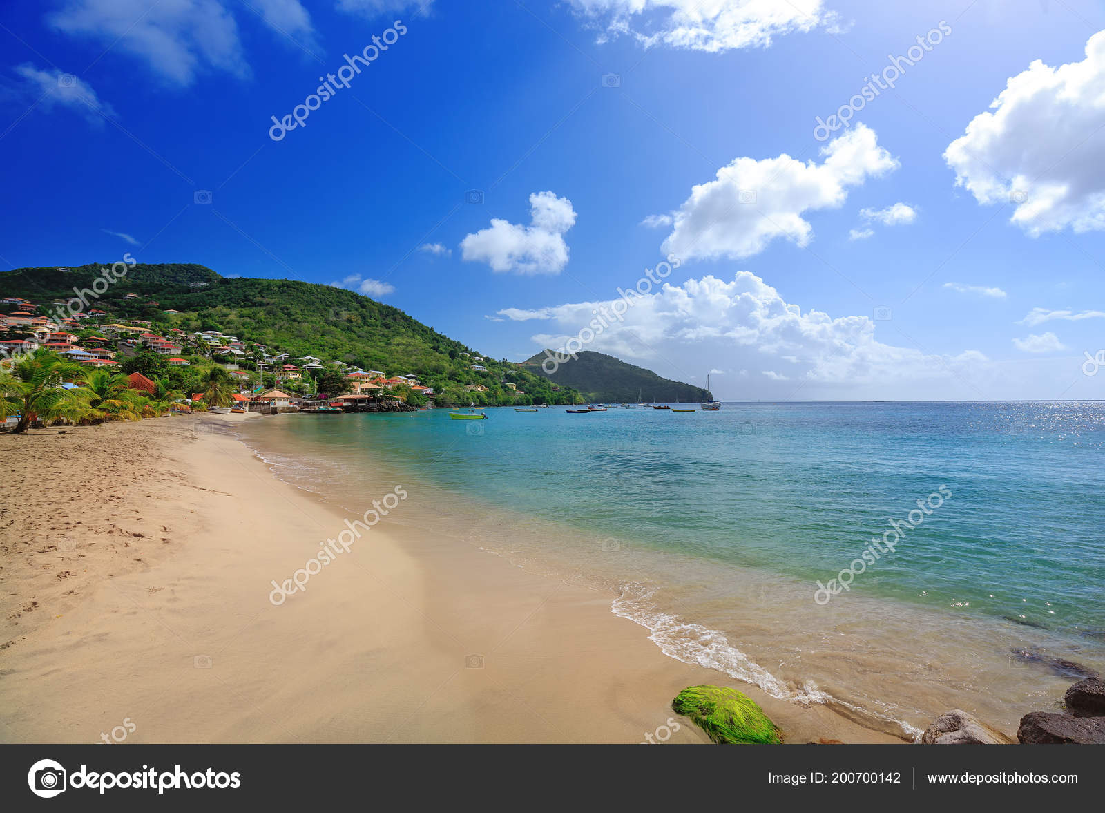 Beautiful Diamant Beach Village Martinique Caribbeans Caribbean