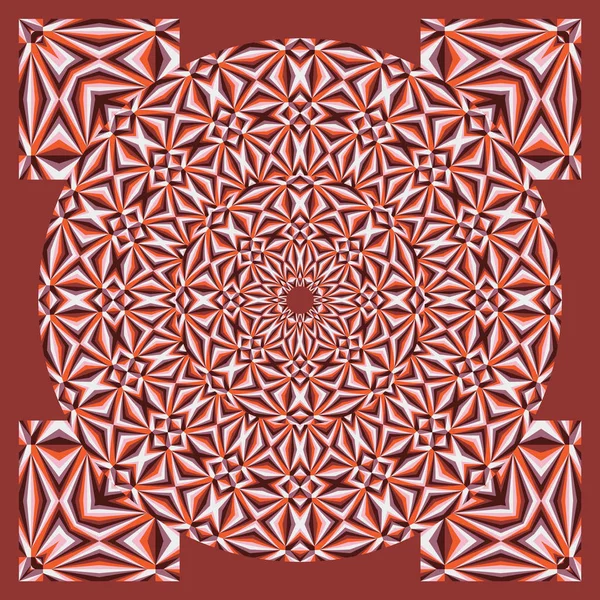 Buntes Geometrisches Tuch Schal Muster Vektor Abstrakter Hintergrund Für Textilien — Stockvektor
