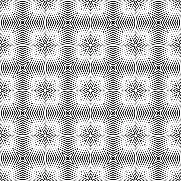 Geometric seamless pattern, abstract halftone lines black and white background, vector modern design ornament, texture.