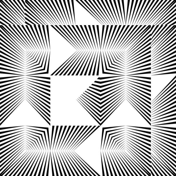 Абстрактные Полутоновые Линии Фона Модный Геометрический Узор Векторная Текстура Современного — стоковый вектор