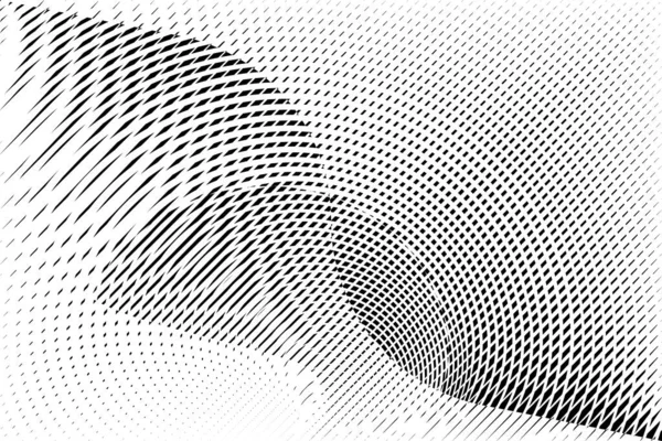 Абстрактные Энергетические Футуристические Полутоновые Точки Линии Фона Креативный Геометрический Динамический — стоковый вектор