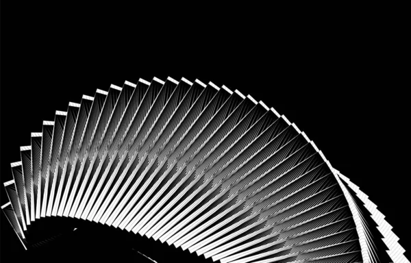Абстрактный Черно Белый Фон Креативный Геометрический Узор Векторная Современная Фактура — стоковый вектор