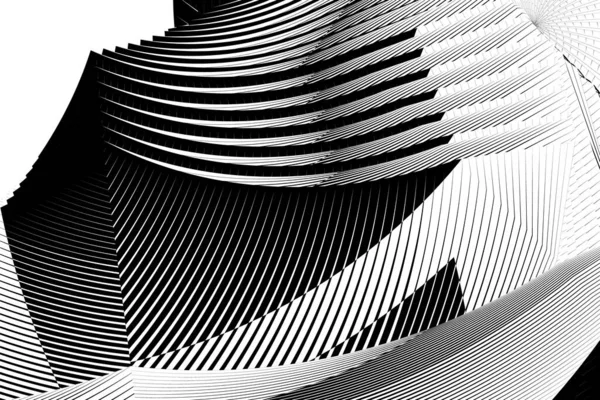 Abstraktní Půltónové Linie Pozadí Geometrický Dynamický Vzor Moderní Design Textury — Stock fotografie