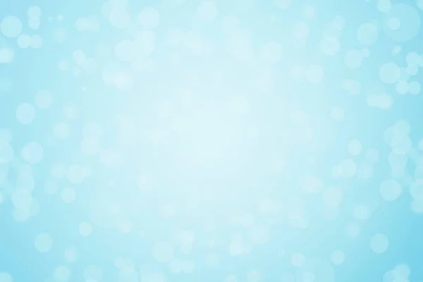 Christmas Lights Bokeh Blue Background — Stock Photo, Image