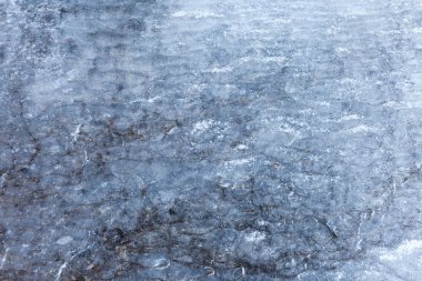 verglas veya kayalar coul buz tabakası dağcılar için çok tehlikeli