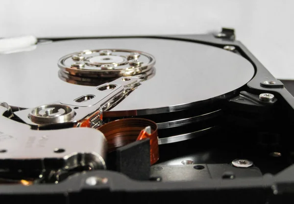 Detail Opened Hard Disk Stock Image