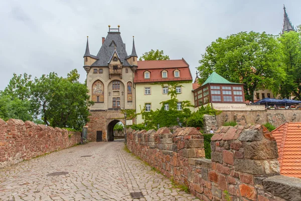 Barrio Ciudad Meissen Sajonia Alemania Lugares Interés —  Fotos de Stock