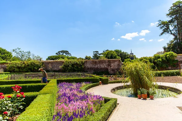 Bahçıvan Lost bahçeleri Heligan konumlar Cornwall İngiltere peyzaj içinde