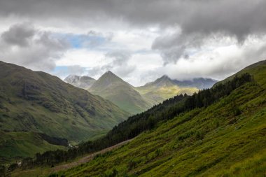 Dağlık manzara seyahat hiking Kyle Glenshiel İskoçya doğada