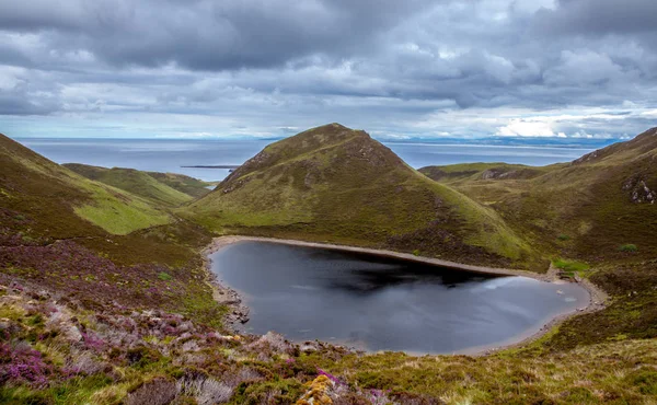 Quiraing Sendero Paisaje Isla Skye Escocia Naturaleza Experiencia Isla Las —  Fotos de Stock