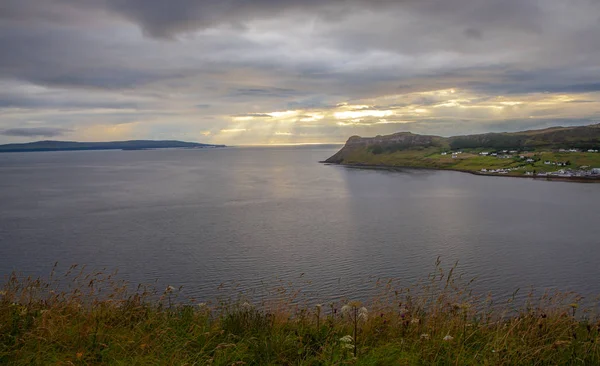 Küstenlinie Ruhe Landschaft Auf Der Insel Skye Schottland Hebridet Natur — Stockfoto