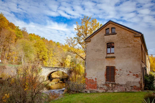 Goeltzsch Valley Bridge Museum Netzschkau Saxe Allemagne — Photo