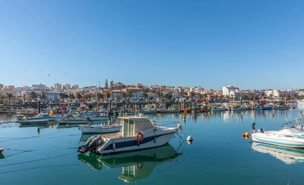 Blick Auf Die Skyline Von Lagos Von Der Portugiesischen Algarve — Stockfoto