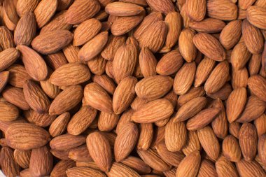 Arkaplan için badem. yumuşak odak.