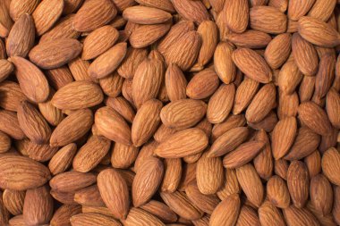 Arkaplan için badem. yumuşak odak.