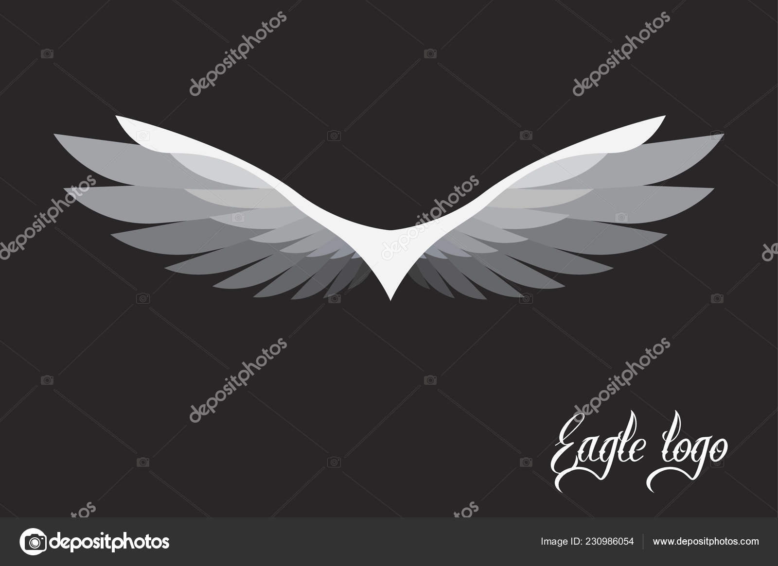 Vector Eagle Logo Stylized And Simplified On Black Background Eagle For Tattoo Or Logo Stock Vector Image By C Dima4to Gmail Com Vector Eagle Logo Stylized And Simplified On Black Background Eagle For Tattoo Or Logo Stock Vector Image By C Dima4to Gmail Com