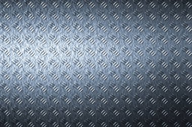 Grunge elmas plaka. kirli pas metal arka plan ve doku. 3D çizim.