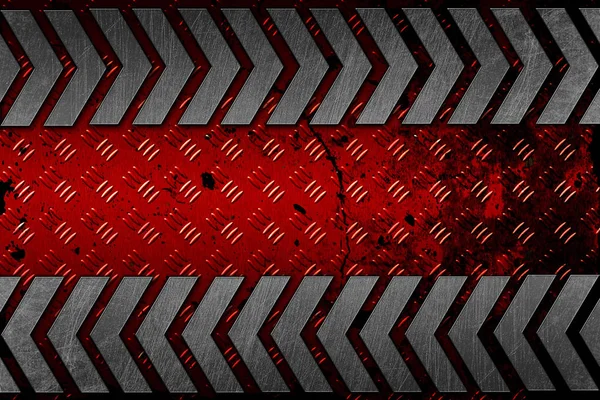 Μεταλλικό Φόντο Κόκκινο Grunge Μοτίβο Μεταλλική Πλάκα Σχεδιασμός Υλικού Απεικόνιση — Φωτογραφία Αρχείου