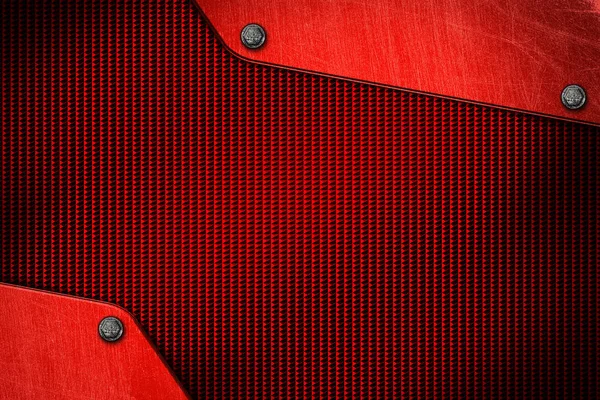 Fundo de metal vermelho e textura . — Fotografia de Stock