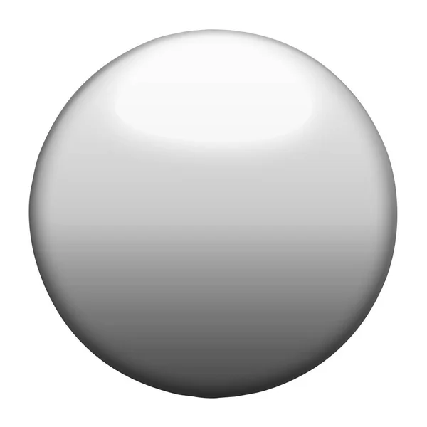 Oude witte en roest metallic bal. — Stockfoto