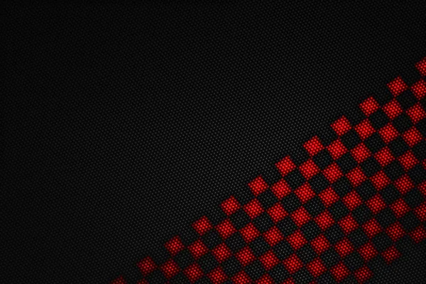 Red and black carbon fiber background. — Stock Photo, Image