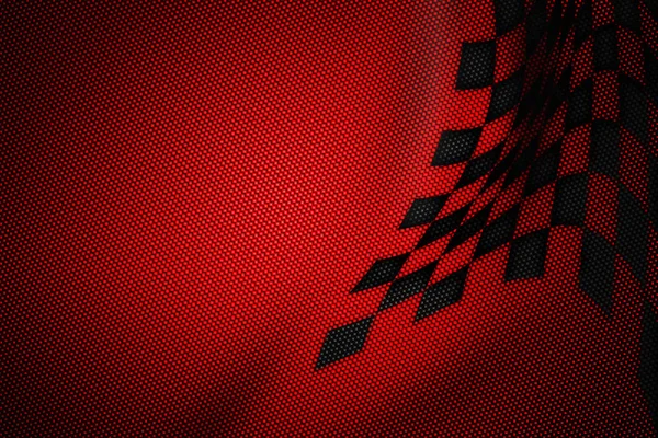 red and black carbon fiber background.