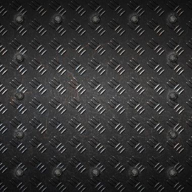 vidalı grunge metal ve pas plakası.