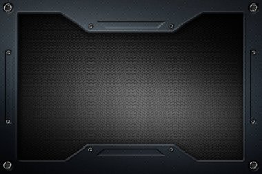 karbon fiber ve arka plan ve doku için çerçeve. 